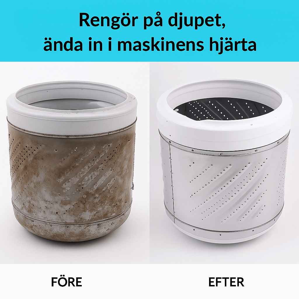 Tvättmaskins - Detox Tabletter - LUNAYA